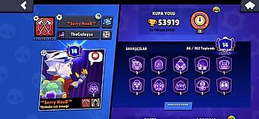duz don modelləri: Brawl Stars hesabı – yüksək kuboklu və prestijli - Kupa yolu: 53,919 — 1