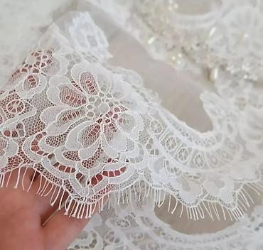 Свадебные аксессуары: Свадебный аксессуар, Фата, Новый, цвет - Айвори — 10