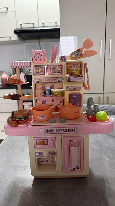 игрушечная кухня: Детская игровая кухня “Home Kitchen” с подсветкой и водой - Размеры — 2