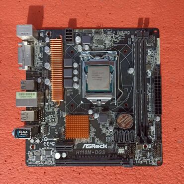 Процессоры: Материнская плата, Б/у, ASRock, LGA1151, Micro-ATX, Для ПК