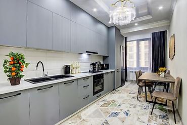 flat osh: 2 комнаты, Бишкек Парк ТРЦ, Душевая кабина, Постельное белье, Кондиционер — 7