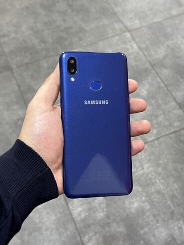 samsung s5 aksesuar: Samsung A10s, 32 ГБ, цвет - Голубой, Гарантия, Сенсорный, Отпечаток пальца