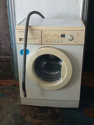 ноокат телефон: Стиральная машина Samsung, Б/у, Автомат, До 5 кг at lalafo.kg ноокат телефон: Стиральная машина Samsung, Б/у, Автомат, До 5 кг