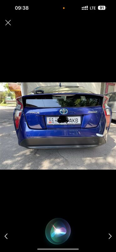 тайота приус прайм: Toyota Prius: 2016 г., 1.8 л, Автомат, Гибрид, Седан