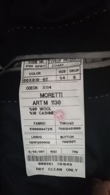 Paltolar: Palto. Təzədir. Geyinilməyib. Massimo duttiden alınıb. Orijinal maldi — 5