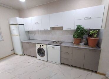 Sifarişlə mətbəx mebeli: Sifarişlə mətbəx dəsti, Özü çəkən petlələr, Mat laminat, Kredit yoxdur, Pulsuz çatdırılma — 15