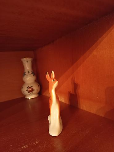 maneki neko top: Fiqur, Keramika, rəng - Narıncı — 1