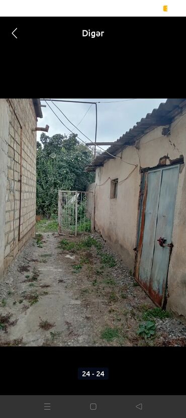 Həyət evləri və villaların satışı: Həyətyanı ev satilirAtabeyler kucesi kohne oputnu zavodun yani, yola — 20