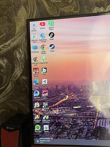 iphone x ağ: Satılır: Oyun sükanı və monitor - Sükan seti: Fantech etiketli oyun — 2