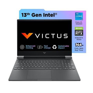 irşad electronics noutbuklar: Yeni HP Victus, 15.6 ", Intel Core i5, 512 GB, Pulsuz çatdırılma