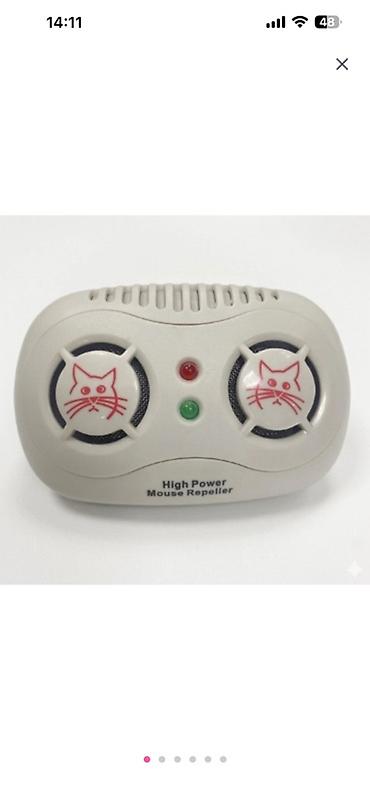 dondurma aparati: Ultrasəs siçan/qətran qoruyucu cihaz – High Power Mouse Repeller - — 1