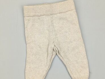 niebieska czapka zimowa: Baby material trousers, 0-3 months, 56-62 cm, So cute, condition - Very good