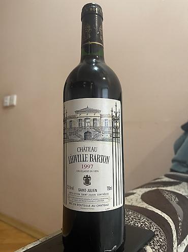 ickiler: Château Léoville Barton 1997 – Saint-Julien, Bordeaux qırmızı şərabı — 1