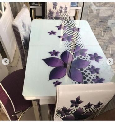 Masa və oturacaq dəstləri: Mətbəx üçün, Yeni, Açılan, Dördbucaq masa, 4 stul -da lalafo.az — 16 Masa və oturacaq dəstləri: Mətbəx üçün, Yeni, Açılan, Dördbucaq masa, 4 stul — 16