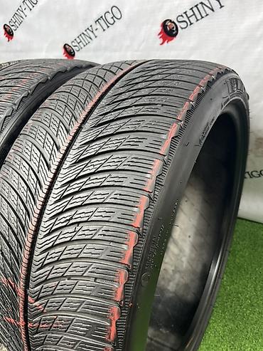 Alpina: Шины 275 / 35 / R 21, Зима, Б/у, Пара, Легковые, Michelin — 2