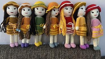 qız it adlari: Əl işləri – toxunma oyuncaqlar - Amigurumi texnikası ilə toxunmuş — 2