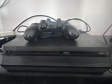 Sony PlayStation 4 Slim oyun konsolu - Model: PS4 Slim - Rəng: Qara -