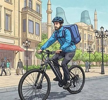 Такси, логистика, доставка: Velosiped kuryer xidməti Şəhər daxilində sürətli və etibarlı — 1