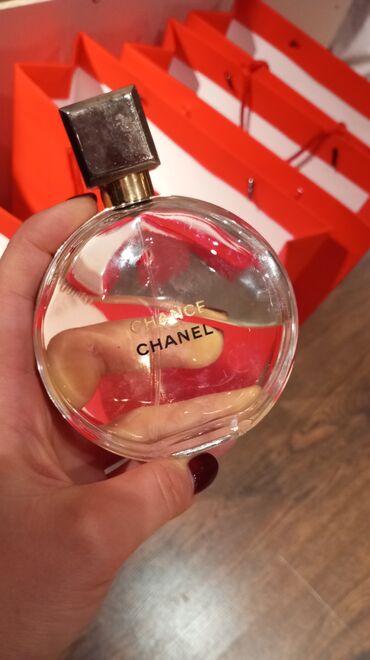 серёжки золото: Chanel Chance оригинал не хватает 5 мл