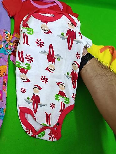 бодики детские: Боди на мальчику и девочку одежда на 6-12 месяцев👚 Комплектация — 3