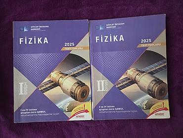 Testlər: DİM 2025 Test Topluları – Fizika, Kimya, Riyaziyyat (I və II hissələr) — 1