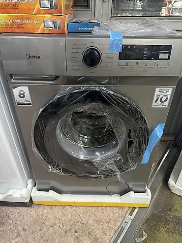 Automatic washing machines: Стиральная Машина Midea 🏮 Модель: MFNO3W80B/W-KZ 💧 Объем: 8 кг 📏 at lalafo.kg — 7 Automatic washing machines: Стиральная Машина Midea 🏮 Модель: MFNO3W80B/W-KZ 💧 Объем: 8 кг 📏 — 7