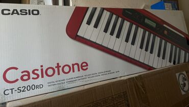 переходник для микрофона: Цифровой синтезатор Casio Casiotone CT‑S200RD (красный) - 61