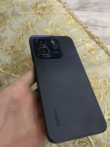 Infinix: Infinix HOT 50i, 128 GB, rəng - Mavi, Sensor, Face ID, Sənədlərlə