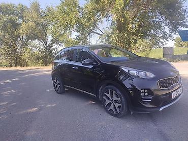 салон машины: Kia Sportage: 2016 г., 2 л, Автомат, Дизель, Кроссовер — 7