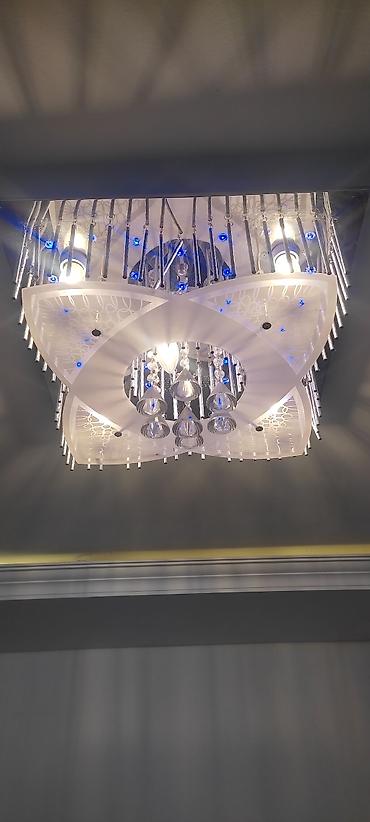 ucuz lüsturlar: Led Çılçıraq, 4 və daha çox lampa, Metal — 3