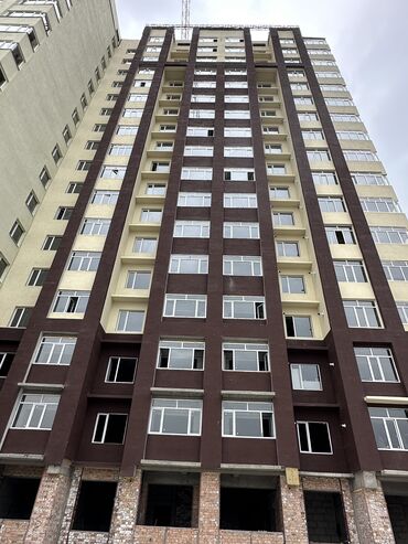пишпек квартиру: 1 комната, 48 м², Элитка, 12 этаж, ПСО (под самоотделку)