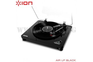 виниловый проигрователь: Виниловый проигрыватель Ion Air LP Black С помощью Air LP ™ вы можете