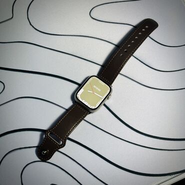 купить apple watch se 2: Apple Watch Series 7 45mm (бежевый) Состояние:идеальное, все датчики