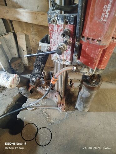 Beton işləri: Beton kəsmə beton deşmə xidməti Karot - HILTI DD 200 / 350 ilə 25 ° — 6