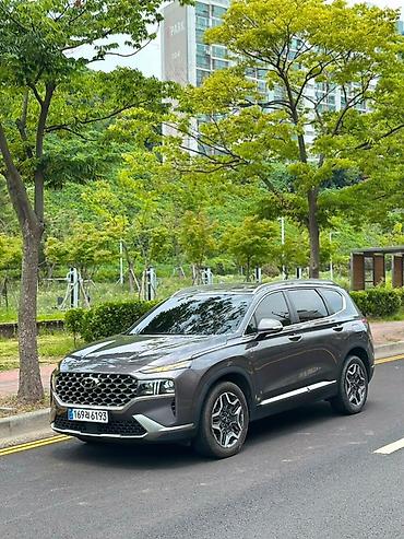 не расстаможен: Hyundai Santa Fe: 2021 г., 1.6 л, Автомат, Гибрид, Кроссовер — 2