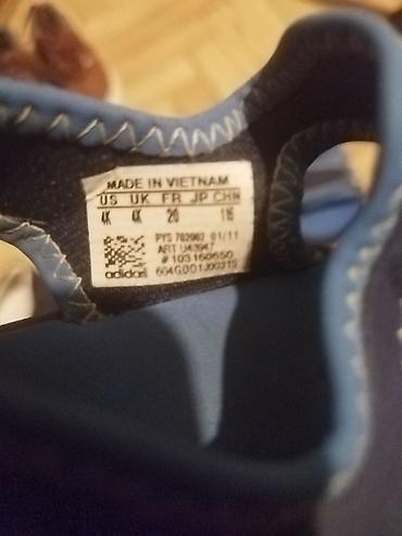 Детская одежда и обувь: Цвет - Голубой Босоножки, Adidas, Размер: 20, Унисекс — 3
