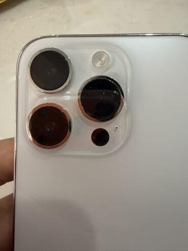 Apple iPhone: IPhone 14 Pro, Б/у, 256 ГБ, Белый, Защитное стекло, 87 % — 2