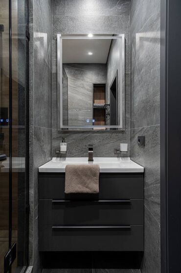номера в иссык куле: 2 комнаты, 53 м², Элитка, 12 этаж, Дизайнерский ремонт