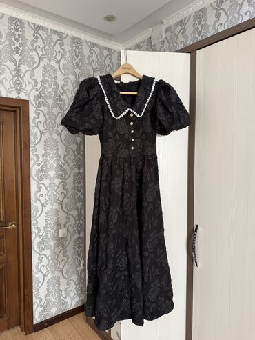 короткие вечерние платья с длинным рукавом: Кече көйнөгү, Барпайган кооз, Узун модель, Жеңдери менен, S