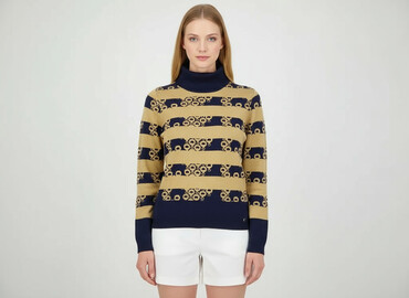 sweter hello kitty h: Гольф жіночий, розмір L на lalafo.pl sweter hello kitty h: Гольф жіночий, розмір L