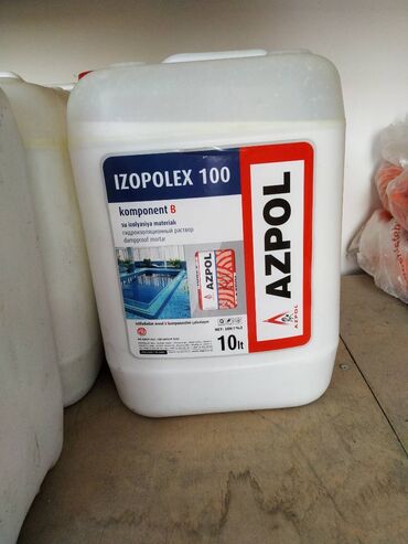 Digər lak-boya məhsulları: AZPOL IZOPOLEX 100 – Komponent B Tutumu: 10 litr Təyinatı: Su lalafo.az -da Digər lak-boya məhsulları: AZPOL IZOPOLEX 100 – Komponent B Tutumu: 10 litr Təyinatı: Su