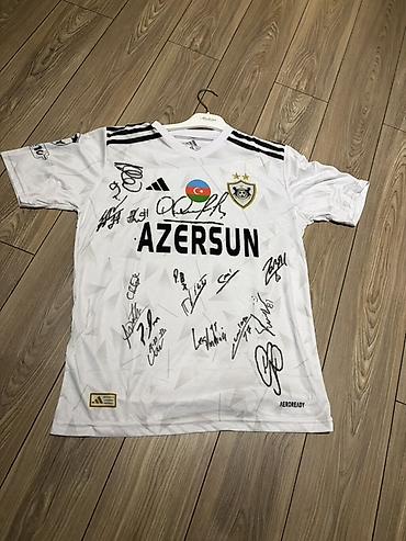 qarabag celsi: Futbolka, Adidas, Standart, rəng - Ağ — 1