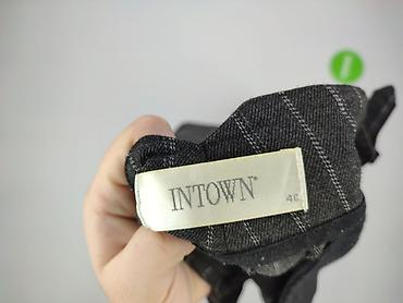 sincere spodnie: Intrend, Spodnie materiałowe damskie, rozmiar L — 4
