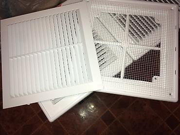 Другие строительные материалы: Решетки вентиляционные (для отдушин). НОВЫЕ. Размер: 20*20 см. ДРУГИХ — 4