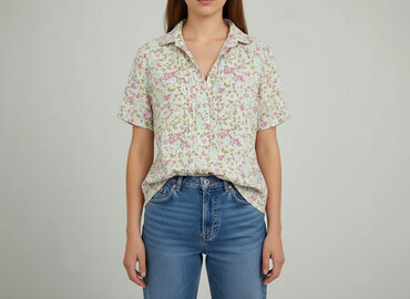 bluzki z dekoltem v plus size: Marks & Spencer, Women's blouse, size L at lalafo.pl bluzki z dekoltem v plus size: Marks & Spencer, Women's blouse, size L