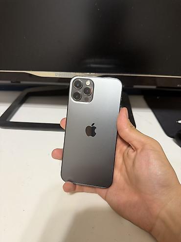 IPhone 12 Pro, Б/у, 128 ГБ, Черный, 93 %