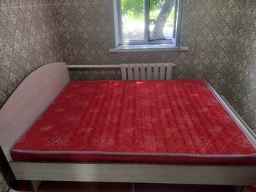 продам мебель бу в бишкеке: Эки кишилик керебет, Колдонулган, Матрасы бар, узуну - 2 см