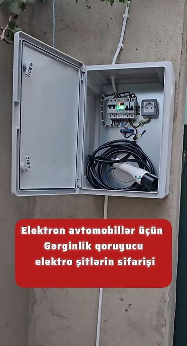 220 voltu 12 volta cevirme: Elektron avtomobillər üçün gərginlik qoruyuculu elektro şitlərin — 1