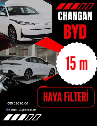 Mühərrikin hava filterləri: BYD Destroyer, 1.5 l, Hibrid, 2024 il, Orijinal, Çin