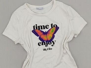 stich koszulki: Bershka, Women`s T-shirt, size S (EU 36)